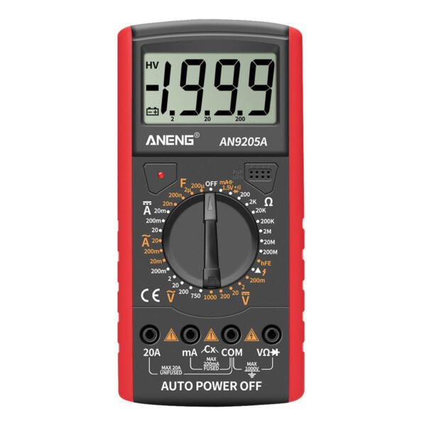 Aneng An9205a Digital Multimeter