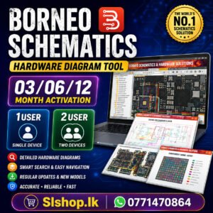 Borneo Schematics Hardware Diagram Tool 3/6/12 Month Activation