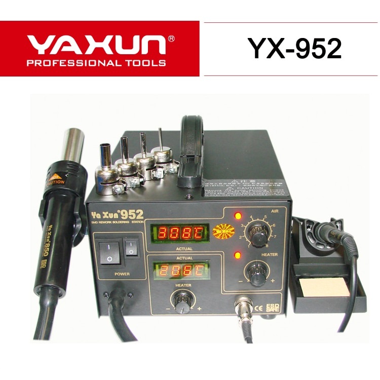 Yaxun YX-952 Soldering/Hot Air Gun 2 in 1 Soldering Iron