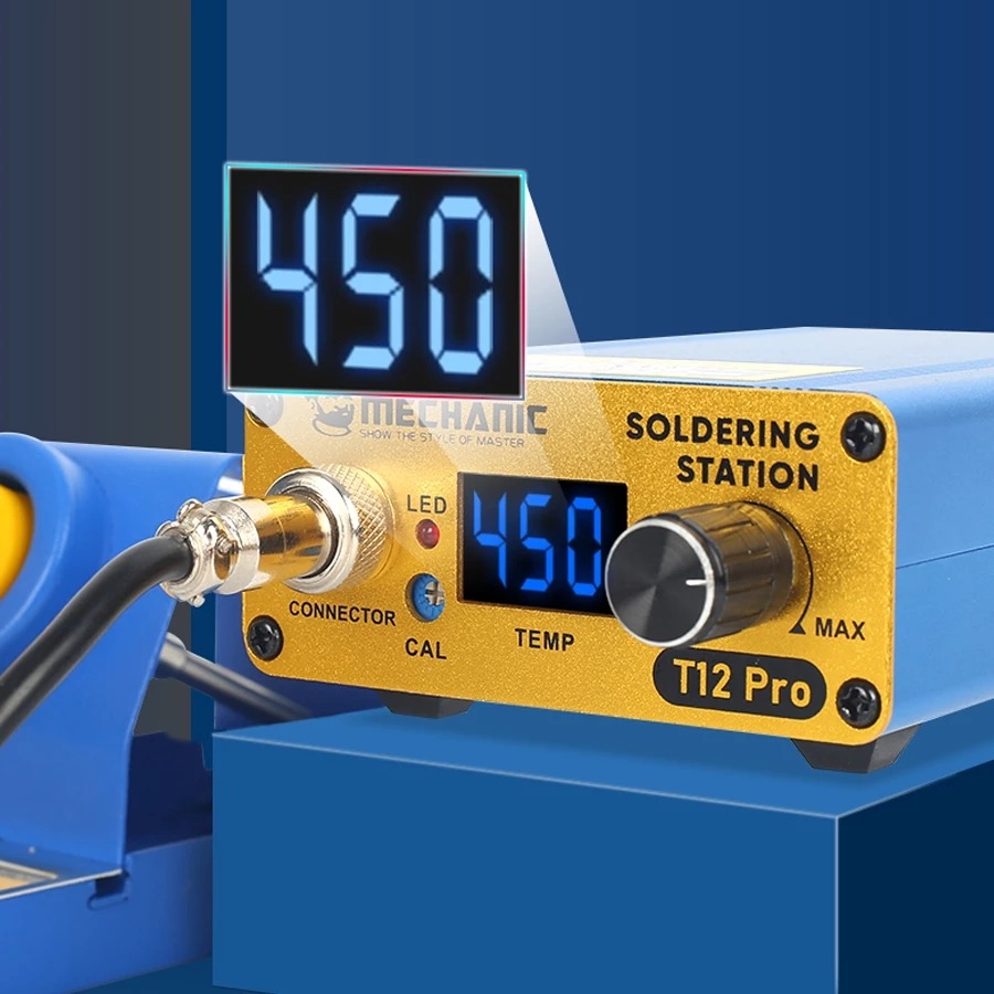 Mechanic T12 Pro Soldering Station Quick Heating – Digital Temperature Controller