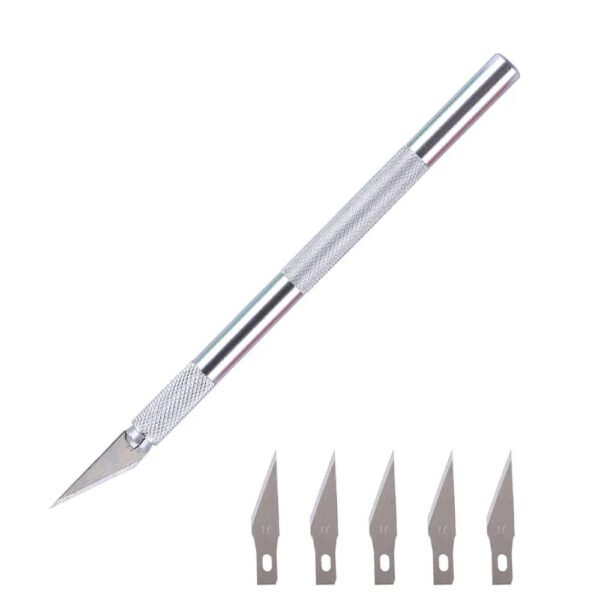 TE10 Precision Knife 1pc Handle With 5pcs Blades