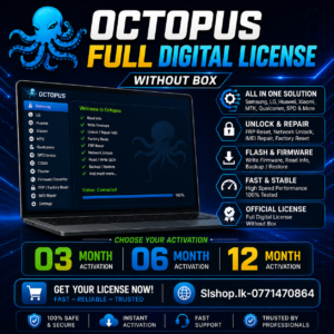 Octopus Full 03/06/12 Month – Digital License Without Box