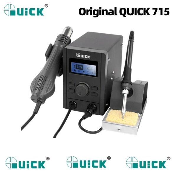 QUICK 715 2 in 1 Hot Air Gun and Soldering Iron