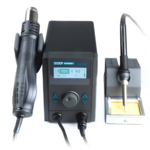 QUICK 8586D+ 2 in 1 Rework Station Hot Air Gun+Soldering Iron