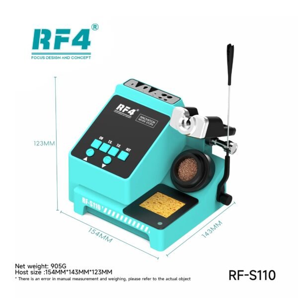 RF4 S110 Soldering Station with C210 Handle Fast Heating and Temperature Control - Image 2