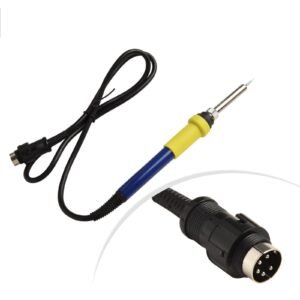 Soldering Iron Solder Handle W/ DIN 5-Pin Male-Connector