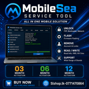 MobileSea Service Tool 3/6/12 Month Activation – Multi-Brand Support Tools Flash & Unlock
