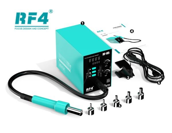 RF4 RF-H5 800W Fast Hot Air Gun Soldering Station