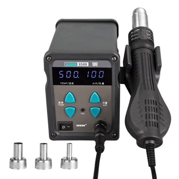 SUGON 858D 700w Heat Resistant BGA Hot Air Soldering Station - Image 3