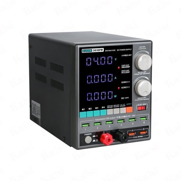 SUGON 3010PM - 30V/10A Adjustable Digital DC Power Supply - Image 3
