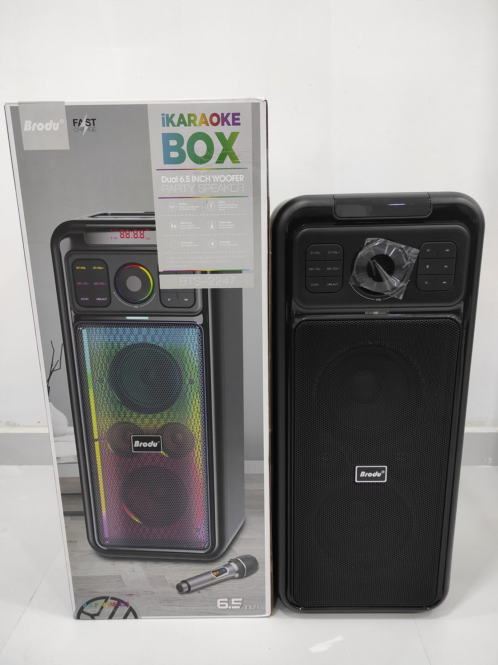 Brodu-BTS-2247 Party Box Speaker - Image 5