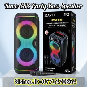 Ravo-883 Party Box Speaker - AC&DC
